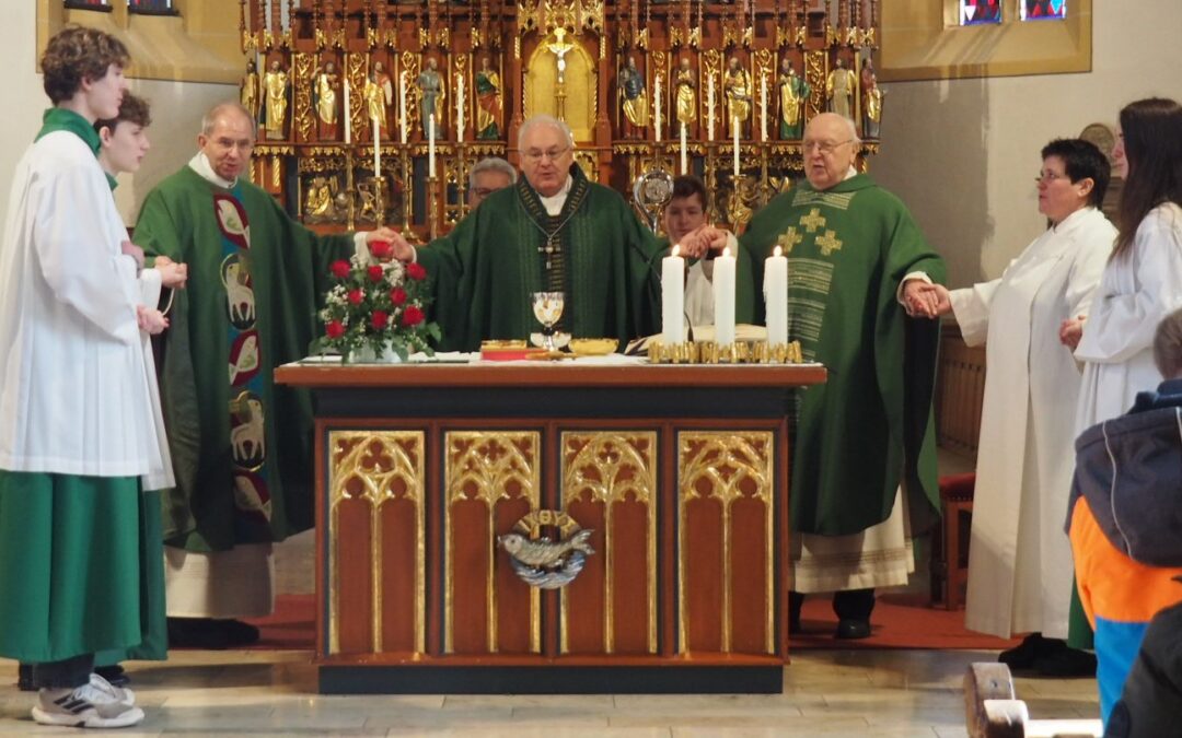 Pastoralbesuch des Bischofs Rudolf in Hirschau